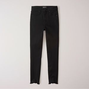 Abercrombie & Fitch High Rise Super Skinny Ankle Jeans